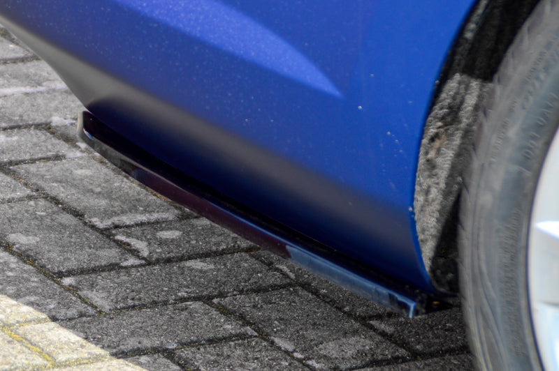 Heckansatz Seitenteile ABS Volkswagen Passat CC, Typ 3CC Schwarz Matt