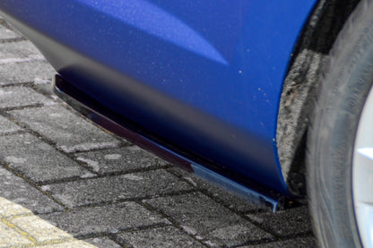 Heckansatz Seitenteile ABS Volkswagen Passat CC, Typ 3CC Schwarz Matt