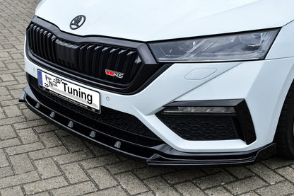 CUP Frontspoilerlippe mit Wing ABS Skoda Octavia RS, NX, Limousine Carbon