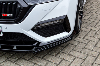 CUP Frontspoilerlippe ABS Skoda Octavia RS, NX, Limousine Schwarz Glanz