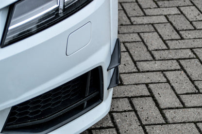 Seitenflaps Satz Audi TT 8S, S-Line Bj.: 2014-09/2018 Schwarz Matt
