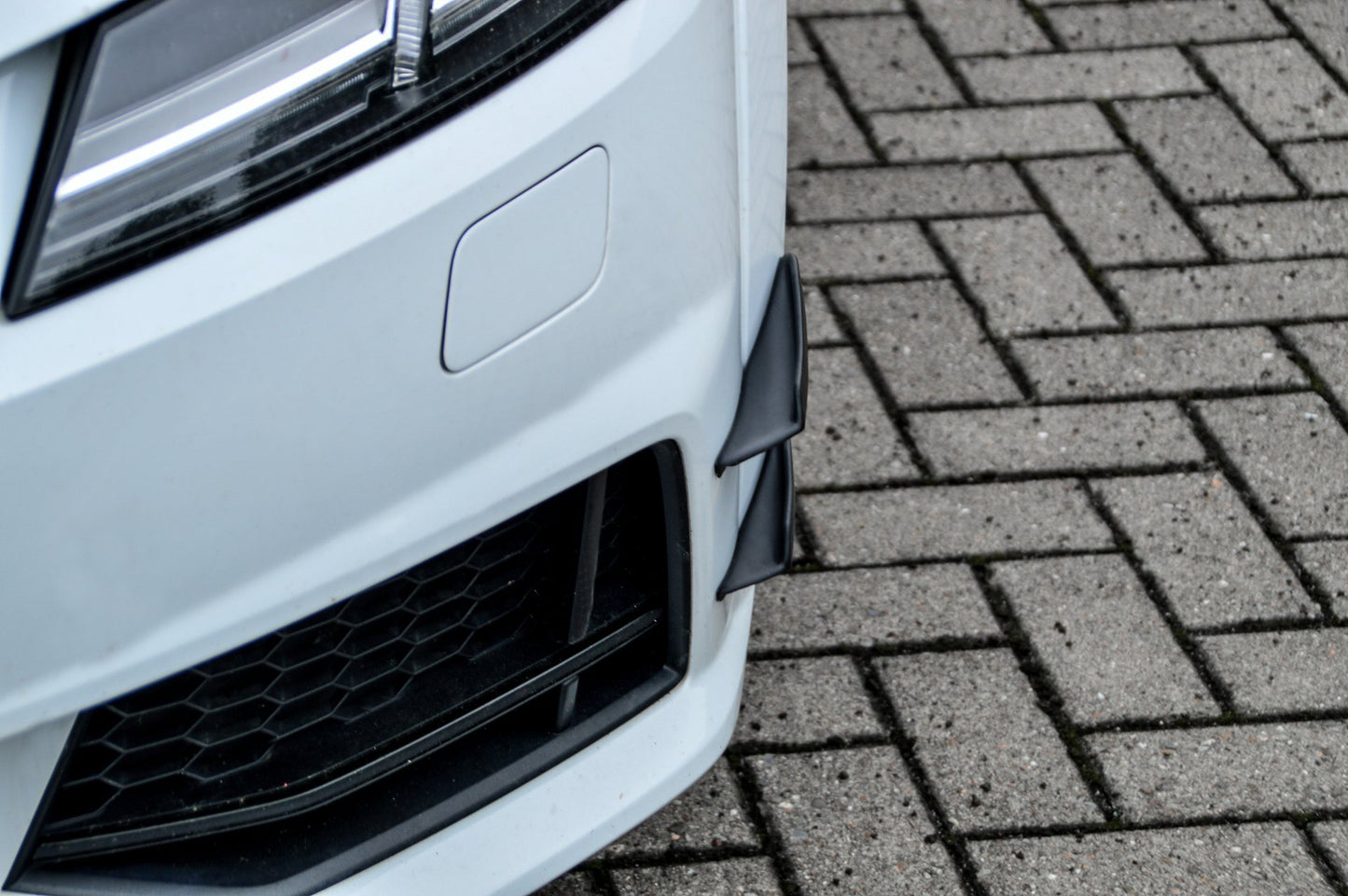 Seitenflaps Satz Audi TT 8S Bj.: 2014-09/2018 Schwarz Matt