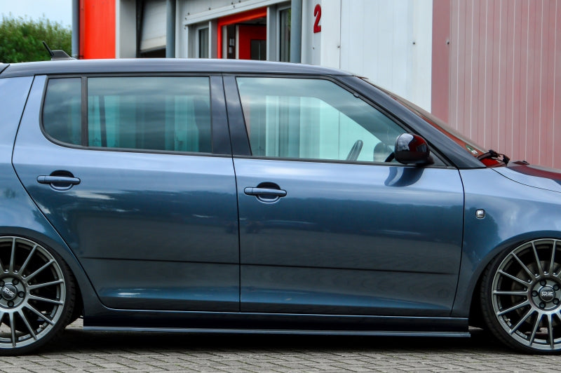 CUP Seitenschwellersatz Skoda Fabia RS II 5J Bj.: 2010-2014 Schwarz Matt