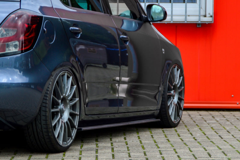 CUP Seitenschwellersatz Skoda Fabia RS II 5J Bj.: 2010-2014 Schwarz Matt