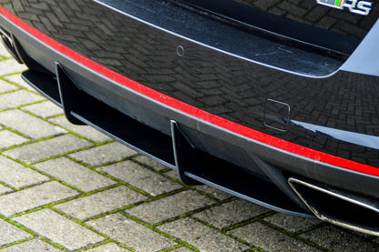 Gefräster Heckansatz Skoda Octavia RS 5E ab Bj.: 2013-2016 Schwarz Matt