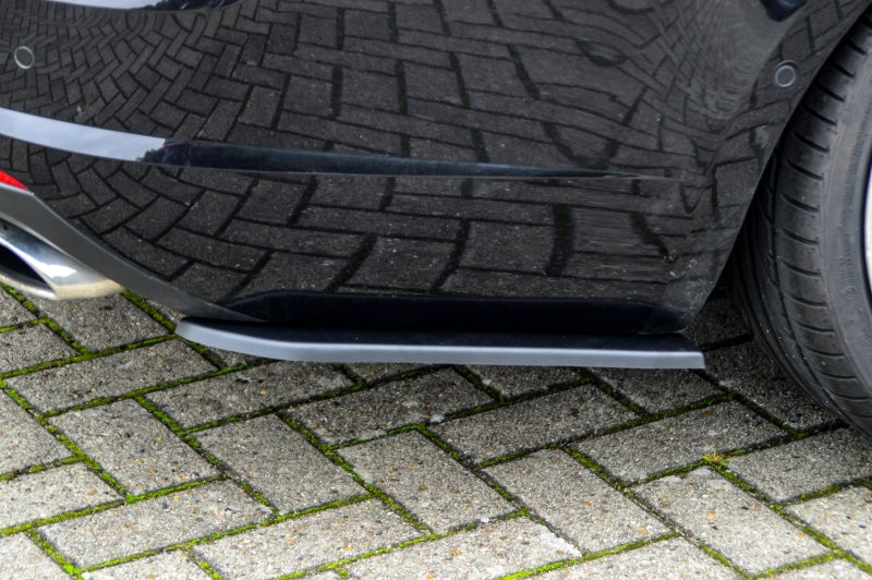Heckansatz Seitenteile ABS Skoda Octavia RS 5E ab Bj.: 2013-2016 Schwarz Matt
