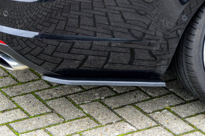 Heckansatz Seitenteile ABS Skoda Octavia RS 5E ab Bj.: 2013-2016 Schwarz Matt