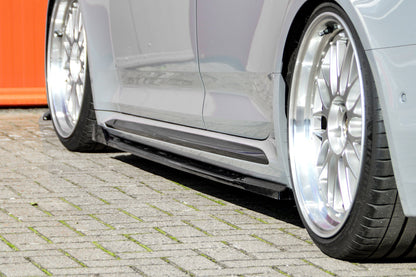 Seitenschwellersatz mit Wing Audi RS4, B9, Avant Bj.: 2017-2020 Carbon