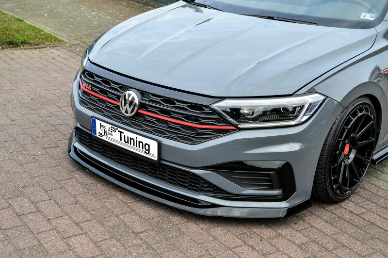 CUP Frontspoilerlippe ABS Volkswagen Jetta 7, GLI ab Bj.: 2019- Schwarz Matt