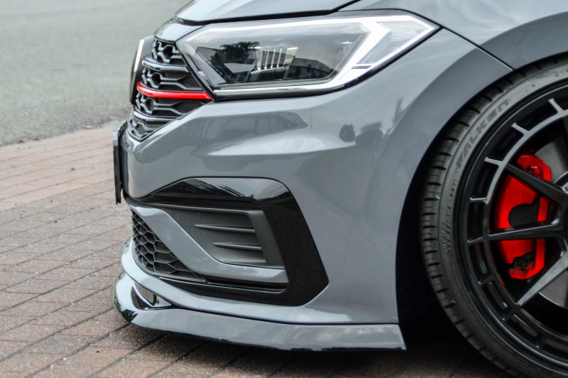 CUP Frontspoilerlippe ABS Volkswagen Jetta 7, GLI ab Bj.: 2019- Schwarz Glanz