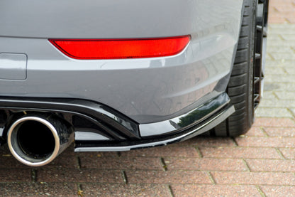 Heckansatz Seitenteile ABS Volkswagen Jetta 7, GLI ab Bj.: 2019- Schwarz Matt