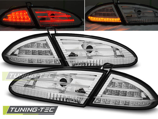 Tuning-Tec LED Rückleuchten für Seat Leon 1P 05-09 chrom
