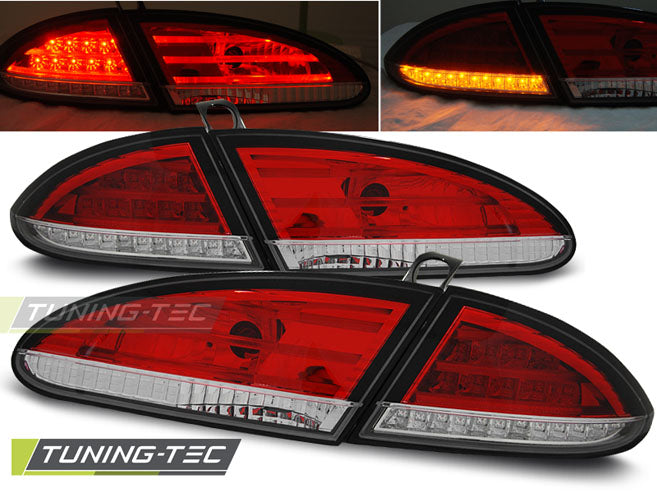 Tuning-Tec LED Rückleuchten für Seat Leon 1P 05-09 rot/klar