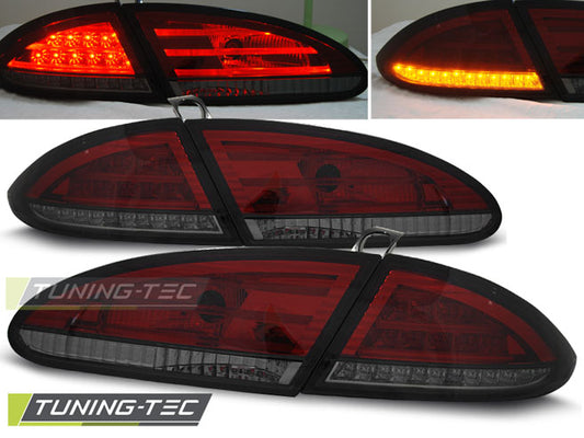 Tuning-Tec LED Rückleuchten für Seat Leon 1P 05-09 rot/rauch