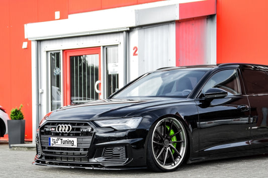 CUP Frontspoilerlippe ABS Audi A6 + S6 Typ C8, 4K ab Bj.:2018 Carbon