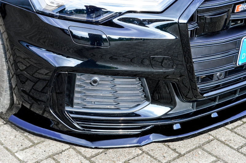 CUP Frontspoilerlippe ABS Audi A6 + S6 Typ C8, 4K ab Bj.:2018 Carbon