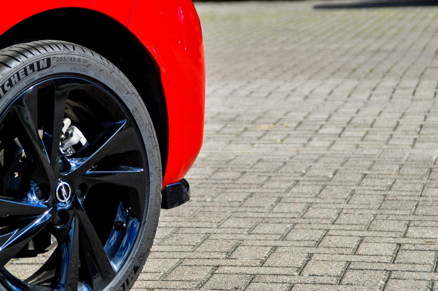 Heckansatz Seitenteile ABS Opel Corsa F, GS-Line ab Bj.: 2019- Carbon