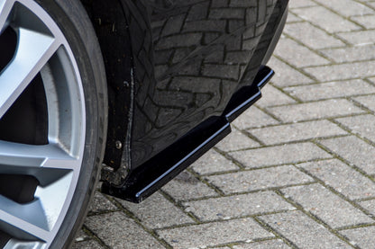 Heckansatz Seitenteile ABS Audi A6 + S6 Typ C8, 4K ab Bj.:2018 Carbon