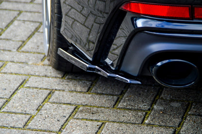 Heckansatz Seitenteile ABS Audi A6 + S6 Typ C8, 4K ab Bj.:2018 Carbon