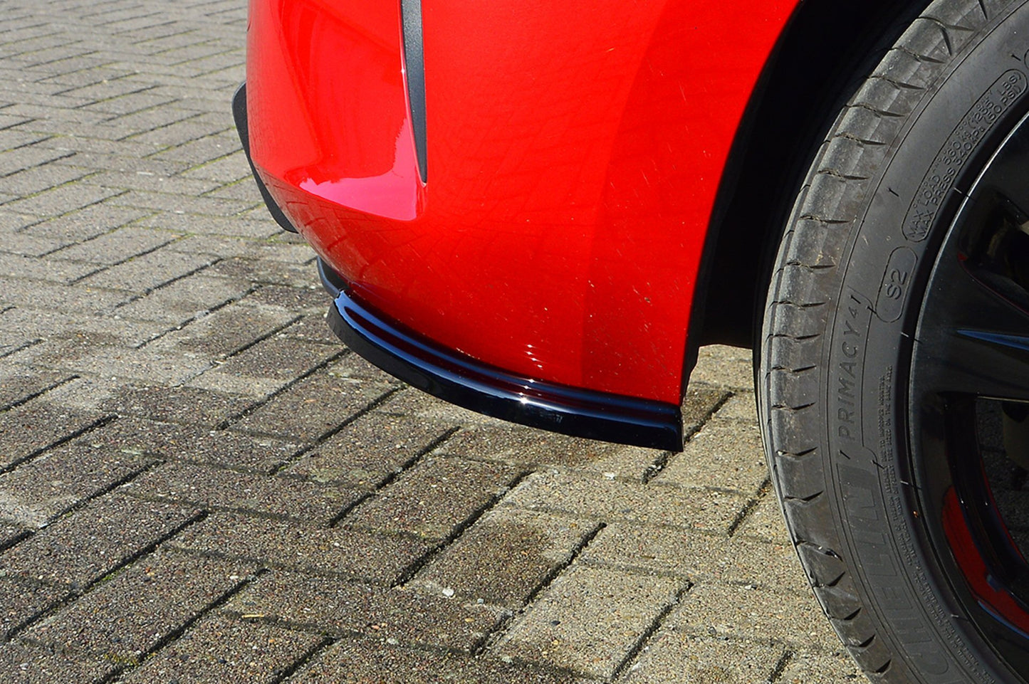 Heckansatz Seitenteile ABS Opel Corsa F, GS-Line ab Bj.: 2019- Carbon