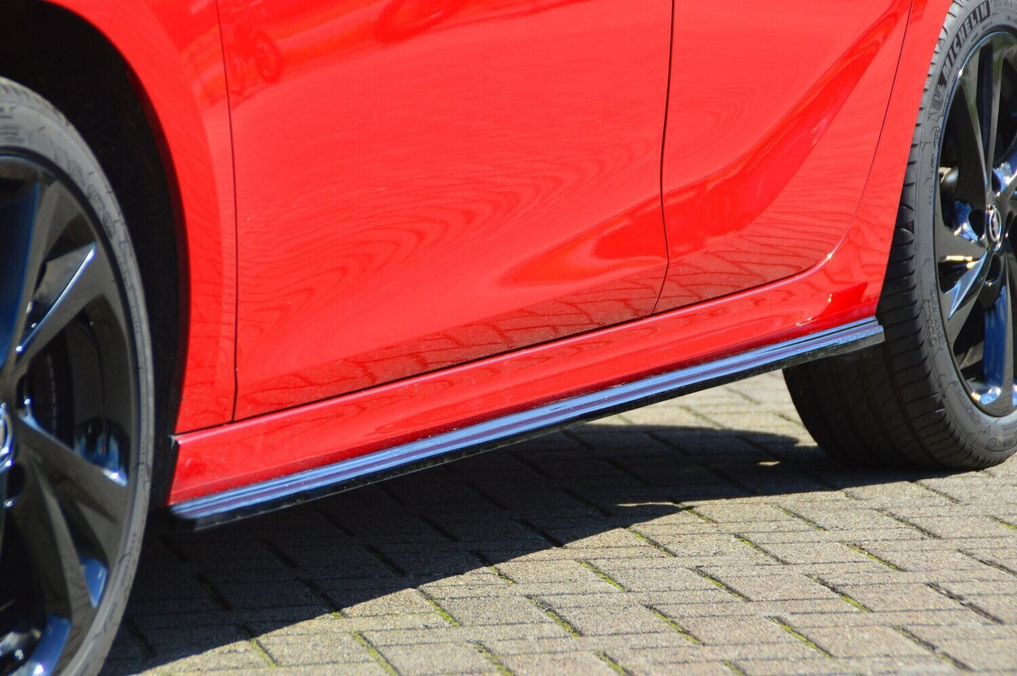 Seitenschwellersatz ABS Opel Corsa F, GS-Line ab Bj.: 2019- Schwarz Matt