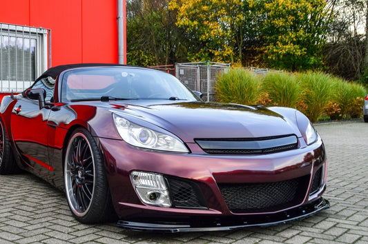 CUP Frontspoilerlippe ABS Opel GT-Roadster BJ.:2007-2009 Schwarz Matt