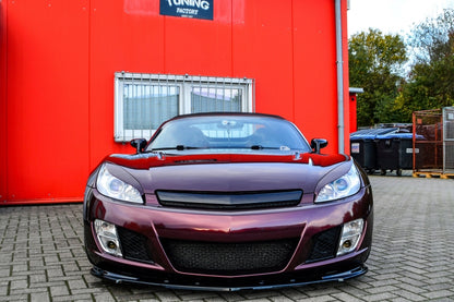 CUP Frontspoilerlippe ABS Opel GT-Roadster BJ.:2007-2009 Schwarz Glanz
