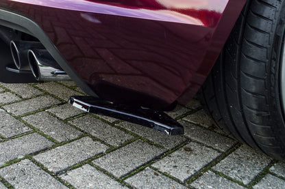 Heckansatz Seitenteile ABS Opel GT-Roadster BJ.:2007-2009 Schwarz Glanz