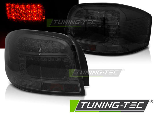 Tuning-Tec LED Rückleuchten für Audi A3 8P 03-08 schwarz/rauch