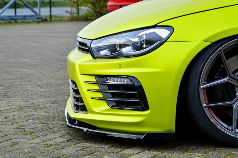 CUP Frontspoilerlippe Phase 2 mit Seitenwing Volkswagen Scirocco R Facelift Carbon