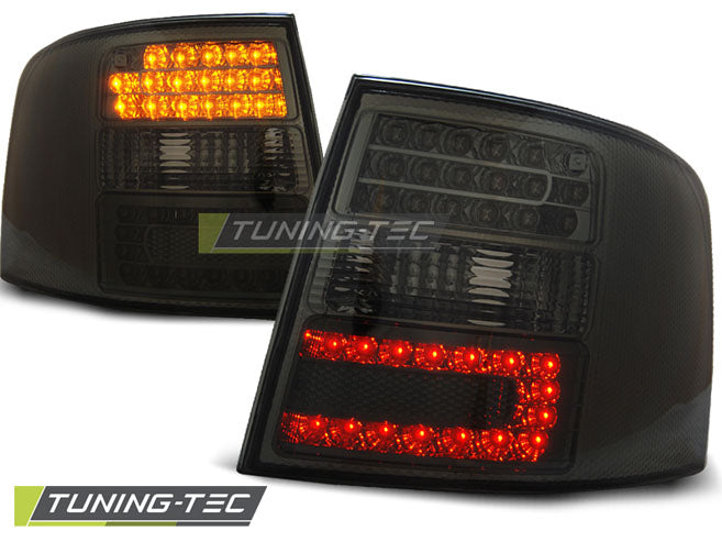 Tuning-Tec LED Rückleuchten für Audi A6 4B (C5) Avant 97-04 schwarz/rauch mit LED Blinker