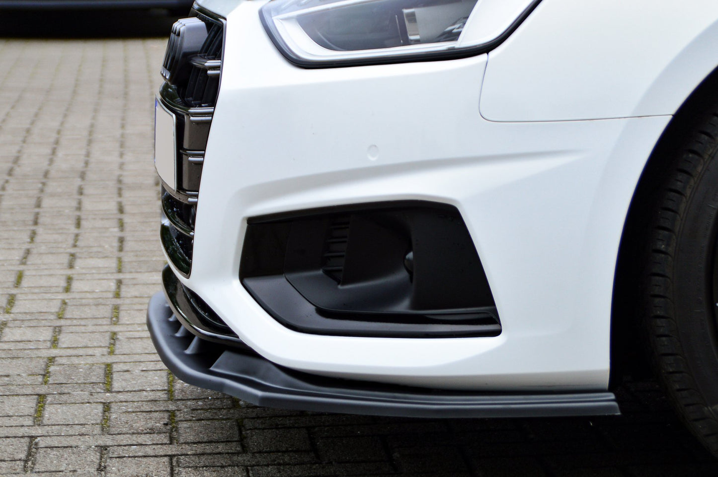 CUP Frontspoilerlippe ABS Audi A4 Facelift, B9 8W ab Bj.:2019- Carbon