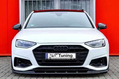 CUP Frontspoilerlippe ABS mit Seitenwing Audi A4 Facelift, B9 8W Carbon