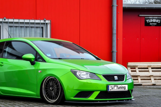 CUP Frontspoilerlippe ABS Seat Ibiza 6J SC/ST Bj.:2012-2015 Schwarz Matt