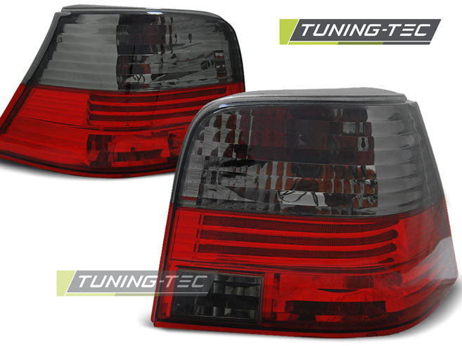 Tuning-Tec Rückleuchten für VW Golf 4 (IV) 97-03 rot/rauch