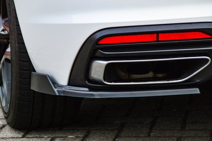 Heckansatz Seitenteile ABS Audi A4 Facelift, B9 8W ab Bj.:2019- Carbon