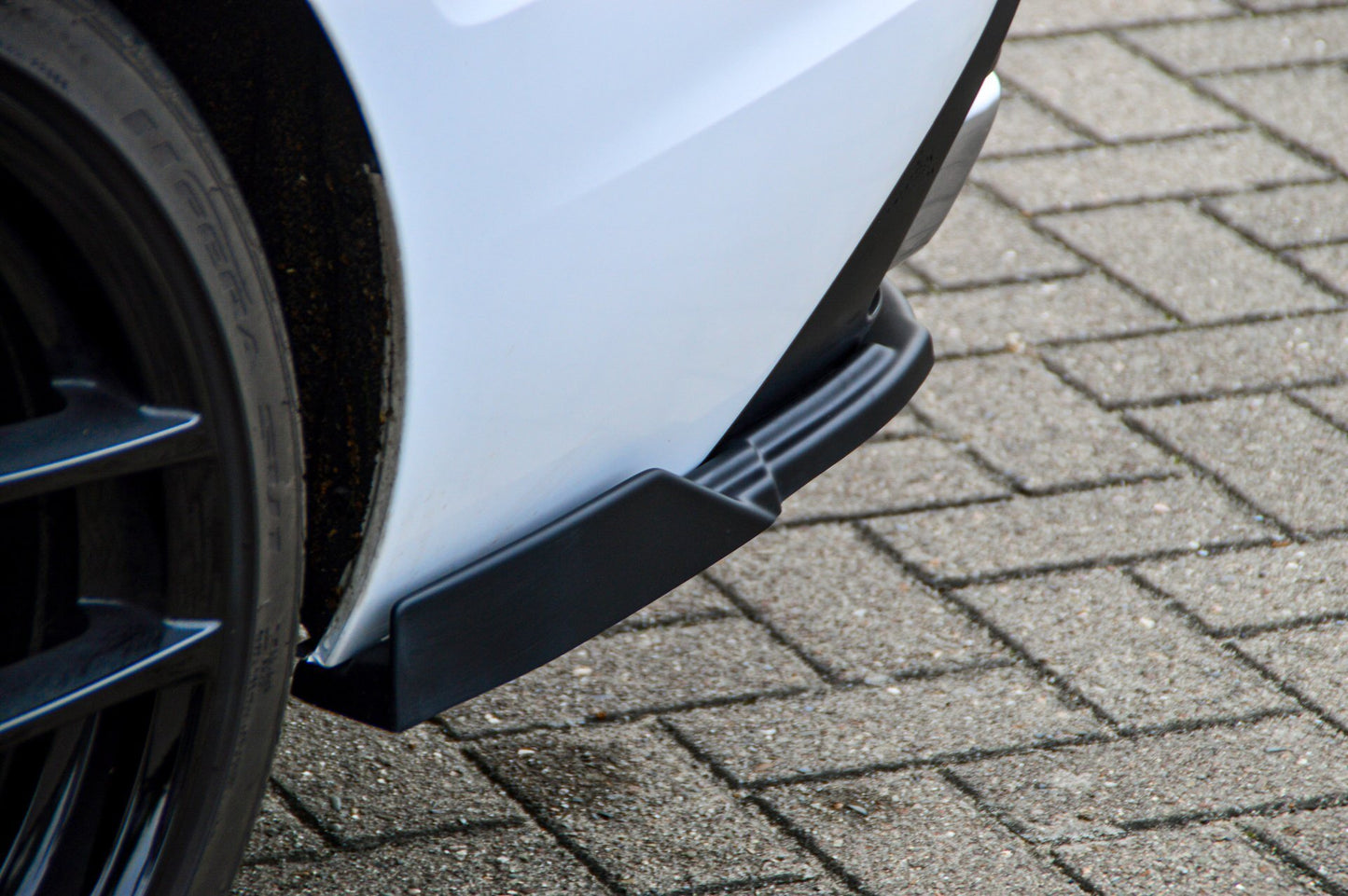 Heckansatz Seitenteile ABS Audi A4 Facelift, B9 8W ab Bj.:2019- Carbon