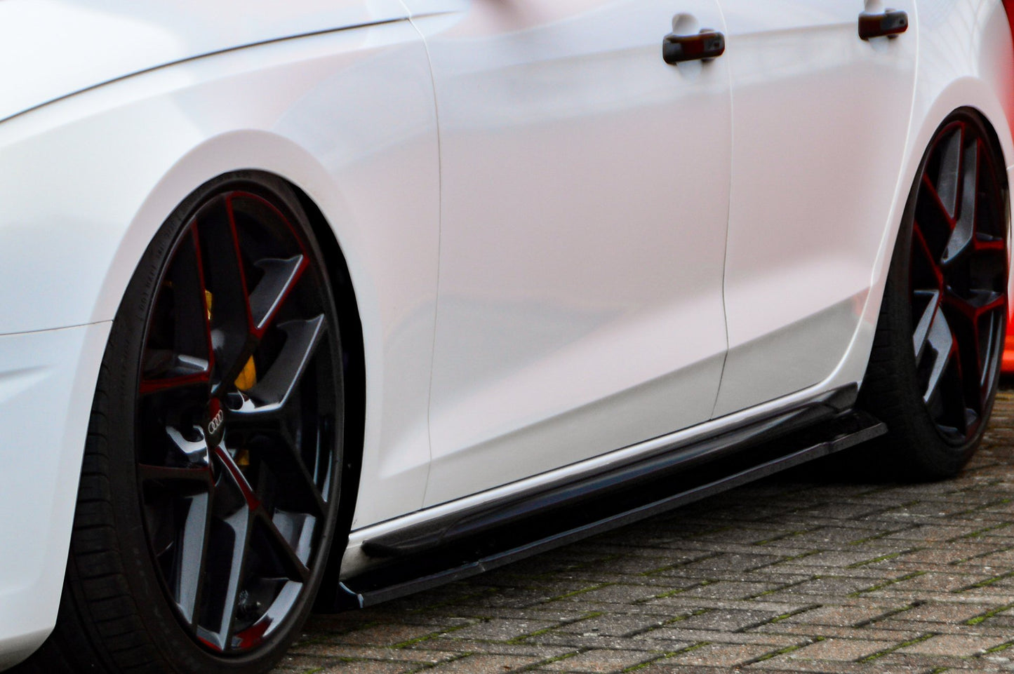Seitenschwellersatz ABS Audi S4, B9, 8W Facelift ab Bj.:2019- Carbon