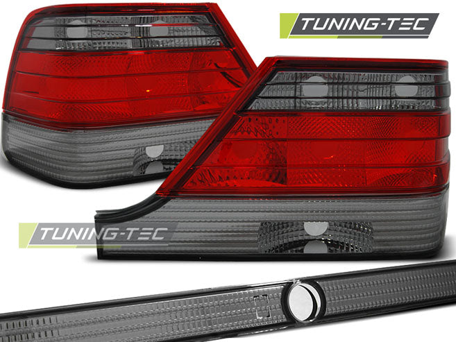 Tuning-Tec Rückleuchten für Mercedes Benz S-Klasse W140 95-98 rot/rauch