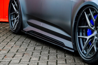 Seitenschwellersatz ABS Audi RS6, Typ C8 4K ab Bj.:2019 - Carbon