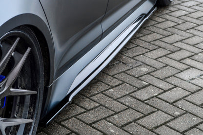 Seitenschwellersatz ABS Audi RS6, Typ C8 4K ab Bj.:2019 - Carbon