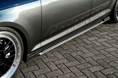 Seitenschwellersatz mit Wing Audi A4 B9 Bj.:06/2018-05/2019 Carbon