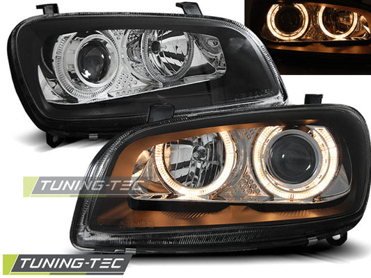 Tuning-Tec Angel Eyes Scheinwerfer für Toyota RAV4 94-00 schwarz