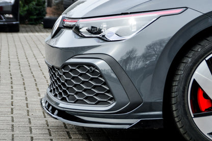 CUP Frontspoilerlippe ABS Volkswagen Golf 8 GTI ( CD1) Schwarz Glanz