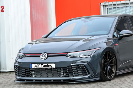 CUP Frontspoilerlippe ABS Volkswagen Golf 8 GTI ( CD1) Schwarz Matt