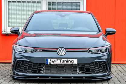 CUP Frontspoilerlippe ABS Volkswagen Golf 8 GTI ( CD1) Schwarz Glanz