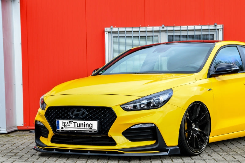 CUP Frontspoilerlippe ABS mit Flaps Hyundai i30 Fastback N-Line Carbon