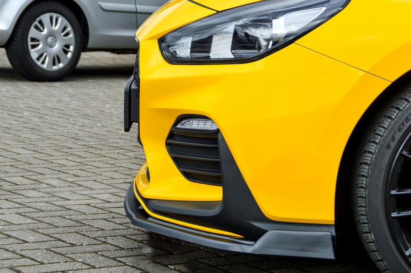 CUP Frontspoilerlippe ABS mit Flaps Hyundai i30 Fastback N-Line Carbon