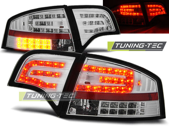 Tuning-Tec LED Rückleuchten für Audi A4 B7 (8E) Limousine 04-08 chrom