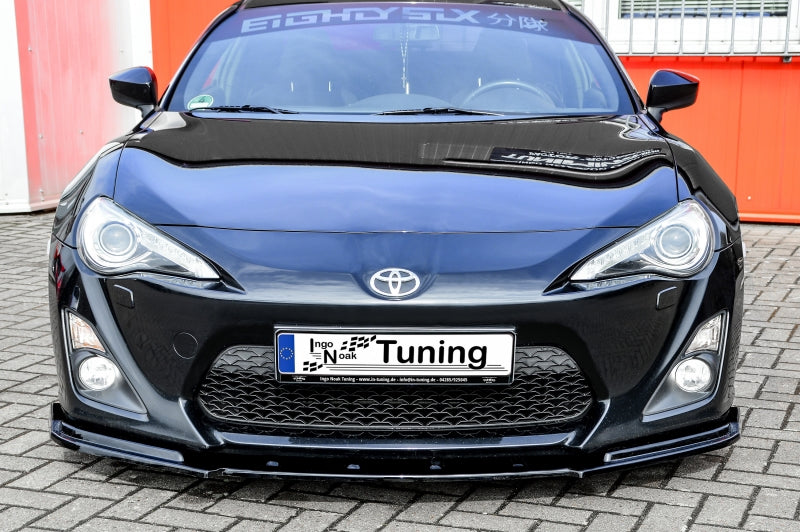 CUP Frontspoilerlippe ABS Toyota GT86, ZN Bj.: 2012-2017 Schwarz Matt